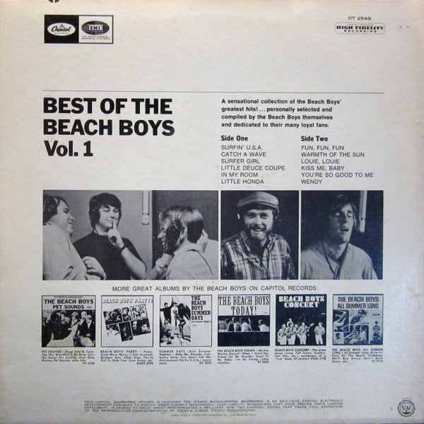 The Beach Boys - Best Of The Beach Boys - Vol. 1 - LP 2