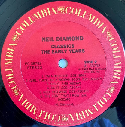 Neil Diamond - Classics The Early Years - LP 4