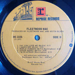 Fleetwood Mac - Fleetwood Mac - LP 4