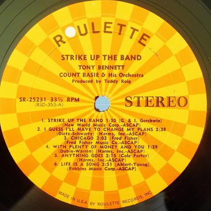Bennett & Basie - Strike Up The Band - LP 3