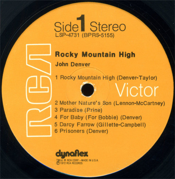John Denver - Rocky Mountain High - LP 4