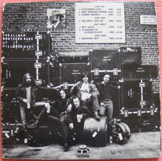 The Allman Brothers Band - The Allman Brothers Band At Fillmore East - LP 2