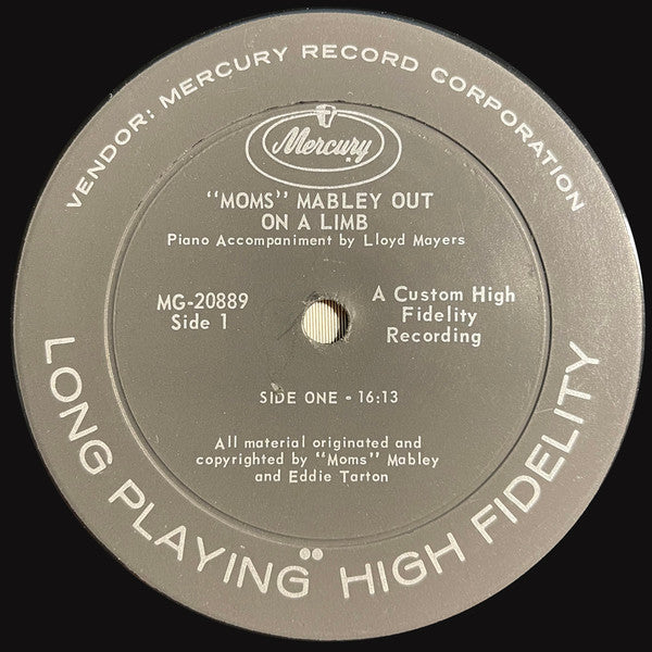 Moms Mabley - Out On A Limb - LP 2