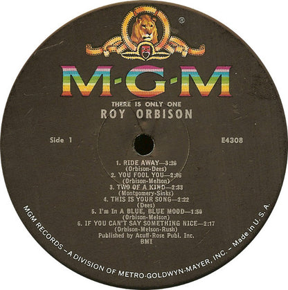 Roy Orbison - There Is Only One Roy Orbison - LP 3