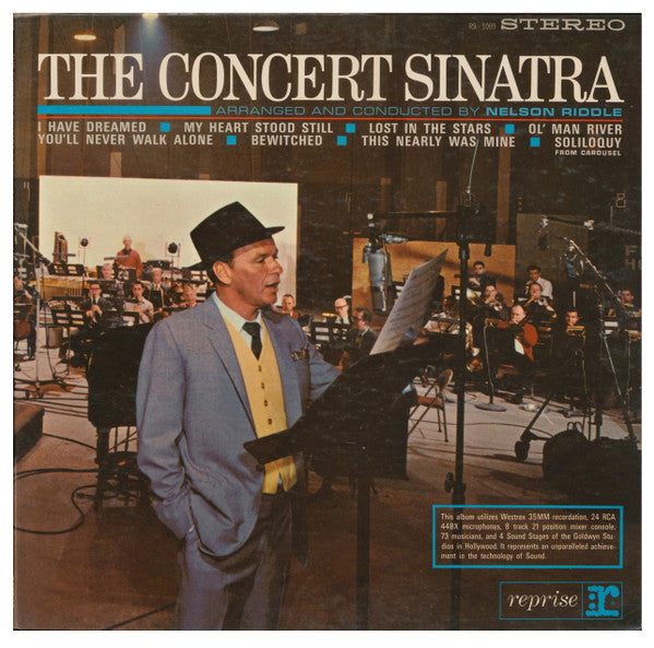 Frank Sinatra - The Concert Sinatra - VINTAGE vinyl record for sale