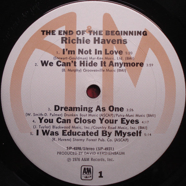Richie Havens - The End Of The Beginning - LP 3