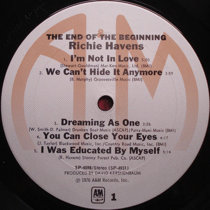 Richie Havens - The End Of The Beginning - LP 3
