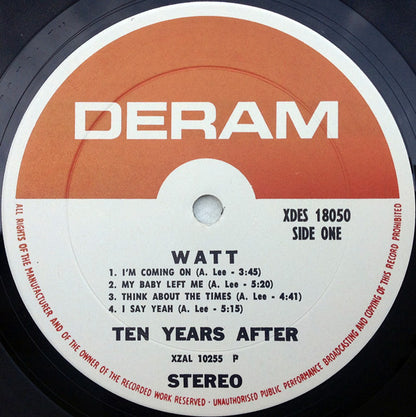 Ten Years After - Watt - LP 4
