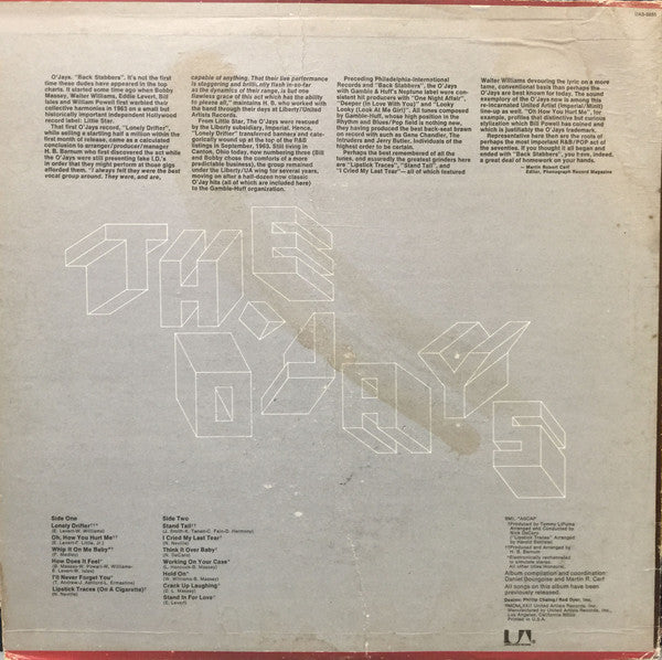 The O'Jays - The Greatest Hits - Vinyl, LP, Compilation 2