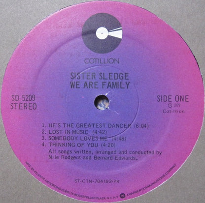 Sister Sledge - We Are Family - LP 4