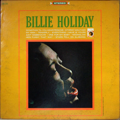 Billie Holiday - Billie Holiday - LP