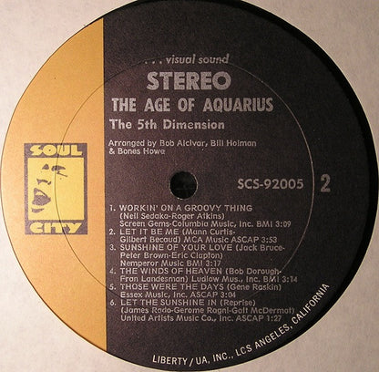 The 5th Dimension - The Age Of Aquarius - LP 5