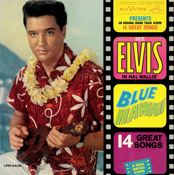 Elvis Presley - Blue Hawaii - VINTAGE vinyl record for sale