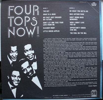 Four Tops - Four Tops Now! - LP 2