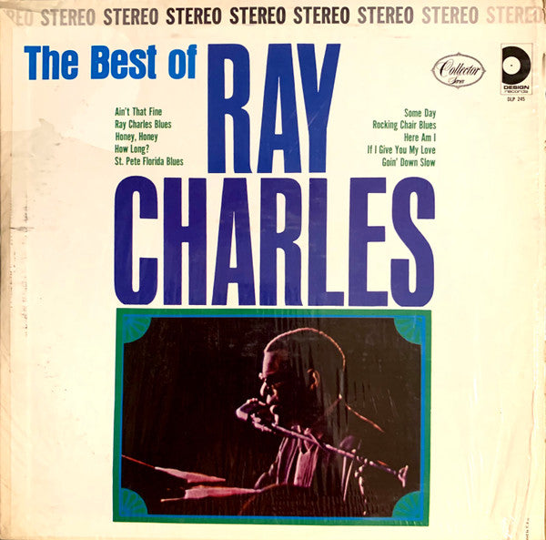 Ray Charles - The Best Of Ray Charles - VINTAGE vinyl record for sale