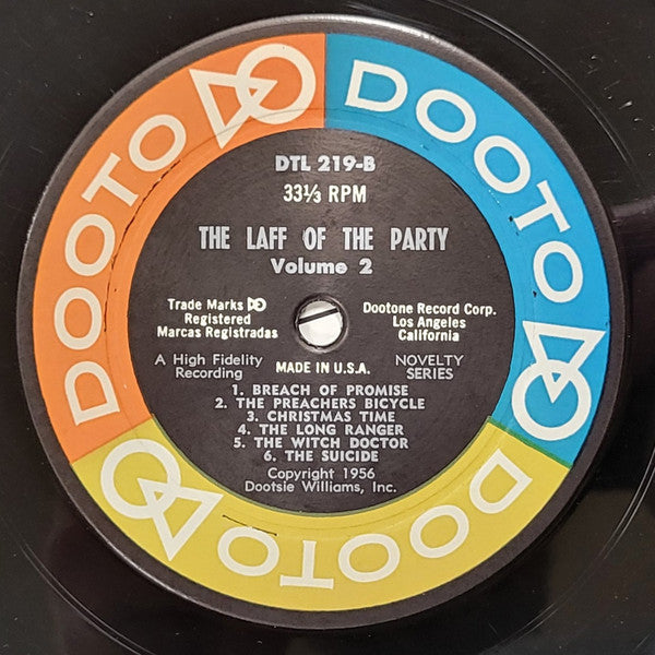 Redd Foxx - The Laff Of The Party (Volume 2) - Vinyl, LP, Album 4