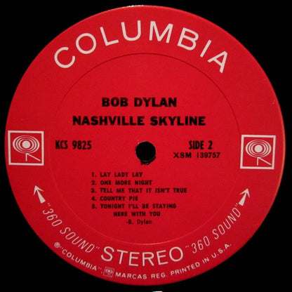 Bob Dylan - Nashville Skyline - LP 4