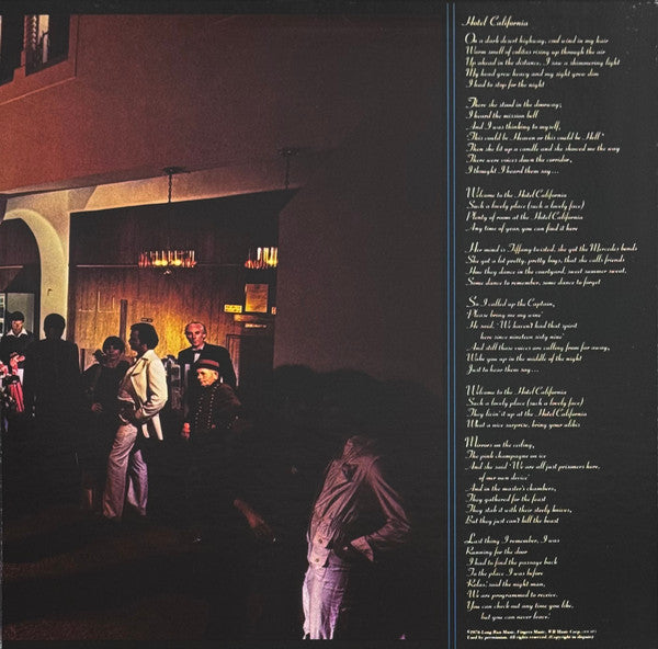 Eagles = イーグルス* - Hotel California = ホテル・カリフォルニア - Vinyl, LP, Album, Stereo 3