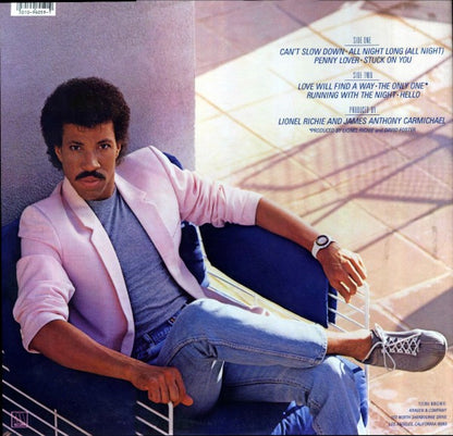 Lionel Richie - Can't Slow Down - LP 2