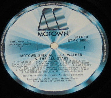 Jr. Walker And The All Stars - Motown Special Jr. Walker And The All Stars - LP 3