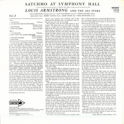 Louis Armstrong And The All Stars - Satchmo At Symphony Hall Vol.2 - LP 2