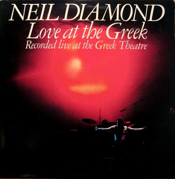 Neil Diamond - Love at the Greek - VINTAGE vinyl record for sale
