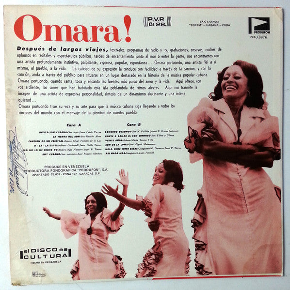 Omara Portuondo - Omara! - LP 2