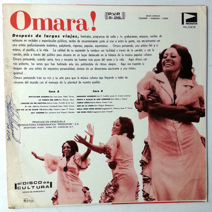 Omara Portuondo - Omara! - LP 2