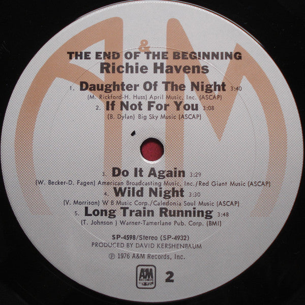 Richie Havens - The End Of The Beginning - LP 4