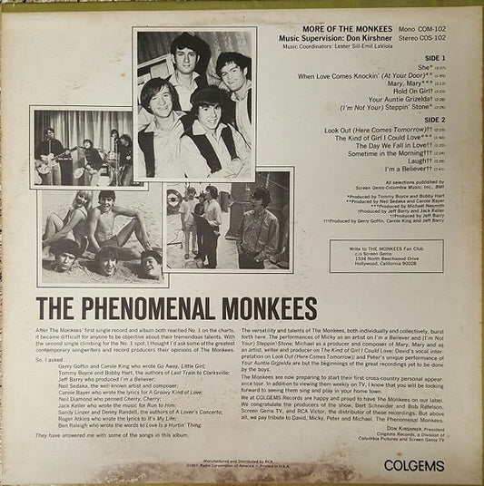 The Monkees - More Of The Monkees - LP 2