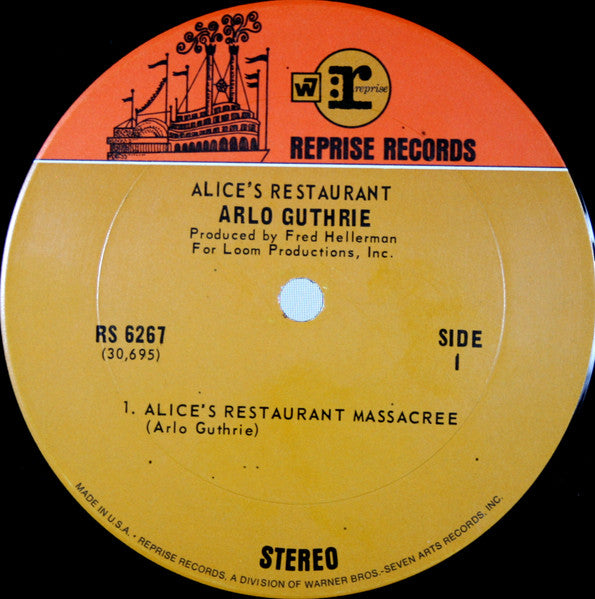 Arlo Guthrie - Alice's Restaurant - LP 3