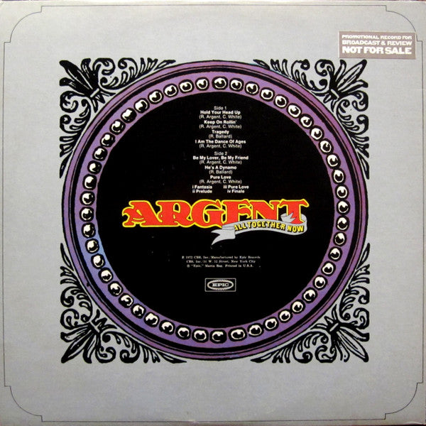 Argent - All Together Now - LP 3