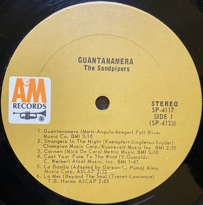 The Sandpipers - Guantanamera - LP 3