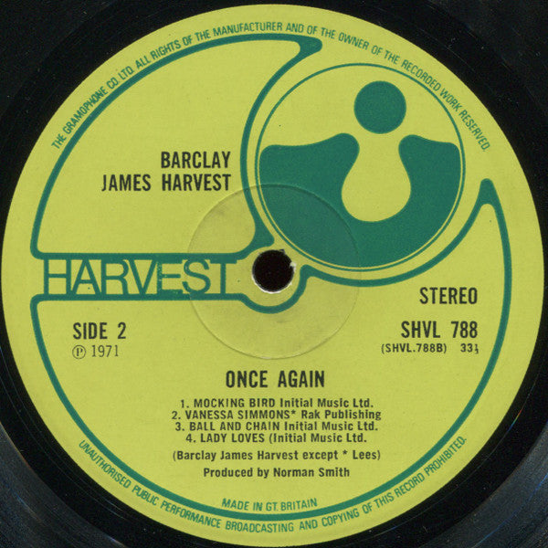 Barclay James Harvest - Once Again - Vinyl, LP, Album, Stereo 5