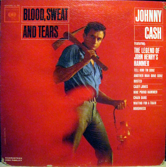 Johnny Cash - Blood Sweat and Tears - LP