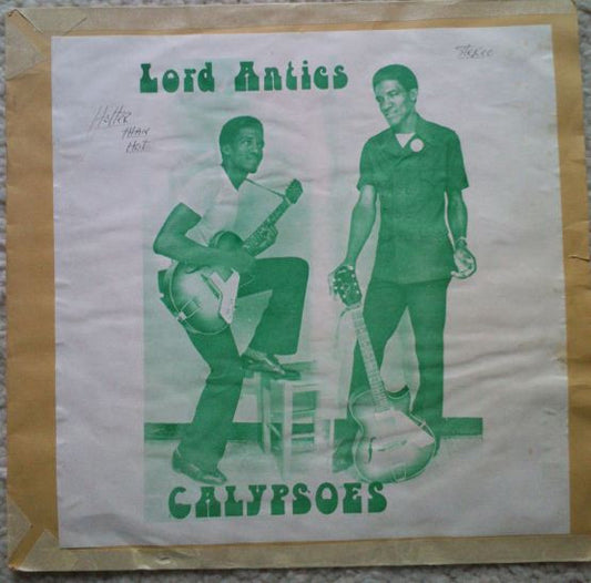 Lord Antics - Hotter Than Hot - VINTAGE vinyl record for sale