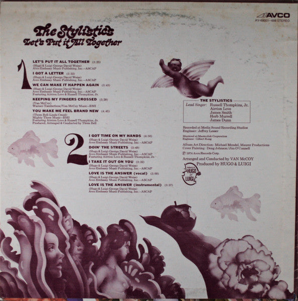 The Stylistics - Let's Put It All Together - LP 2