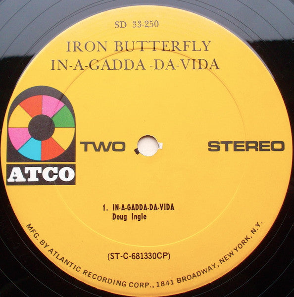 Iron Butterfly - In-A-Gadda-Da-Vida - LP 4