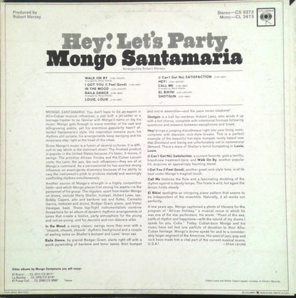 Mongo Santamaria - Hey! Let's Party - LP 2