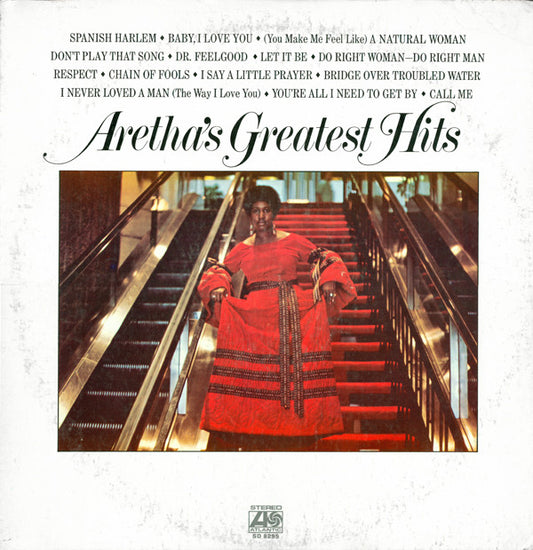 Aretha Franklin - Aretha's Greatest Hits - VINTAGE vinyl record for sale