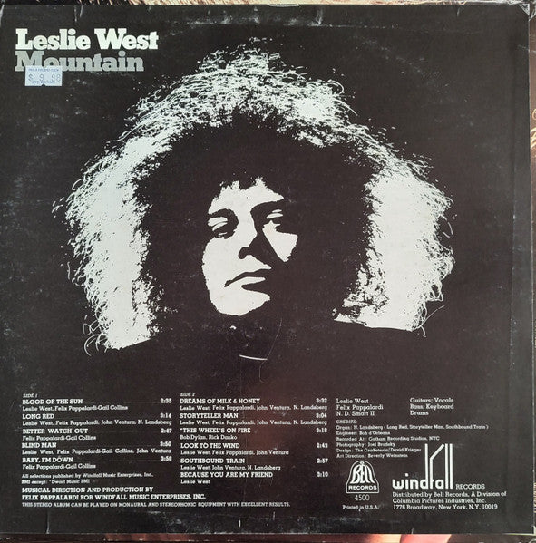 Leslie West - Mountain - LP 2