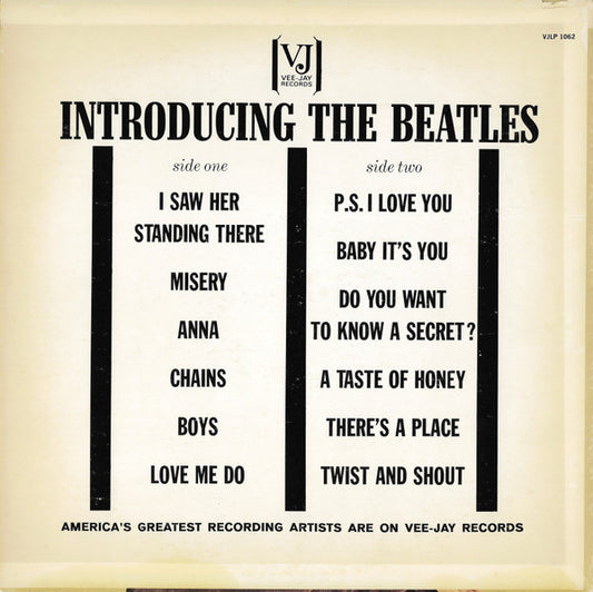 The Beatles - Introducing... The Beatles - LP 2