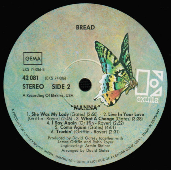Bread - Manna - LP 4
