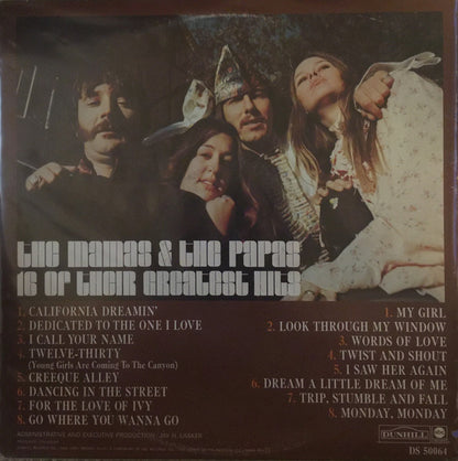 The Mamas & The Papas - 16 Of Their Greatest Hits - LP 2