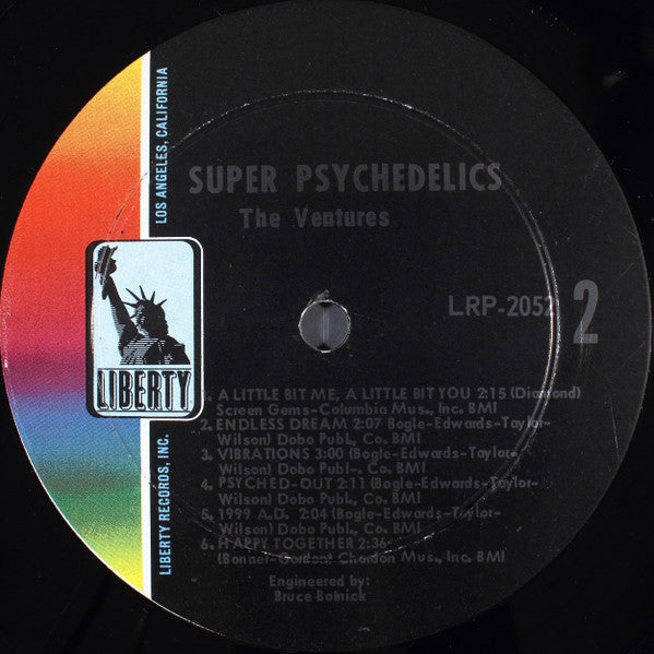 The Ventures - Super Psychedelics - LP 5
