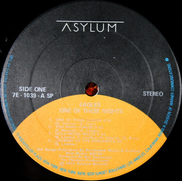 Eagles - One Of These Nights - LP 3