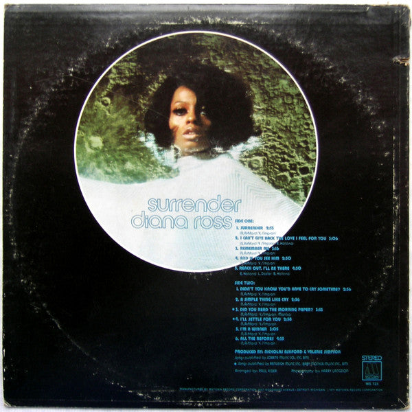 Diana Ross - Surrender - Vinyl, LP, Album, Stereo 2