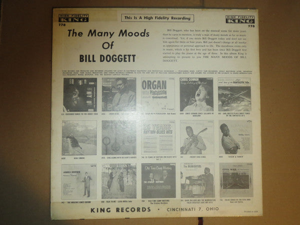 Bill Doggett - The Many Moods Of Bill Doggett - LP 4