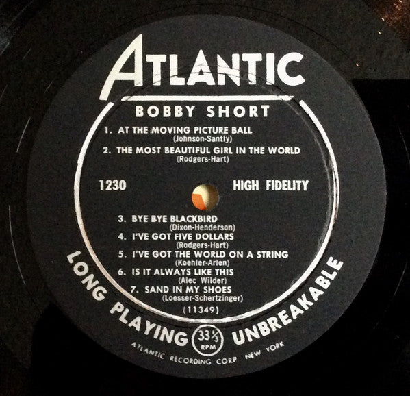 Bobby Short - Bobby Short - Vinyl, LP, Album, Mono 3