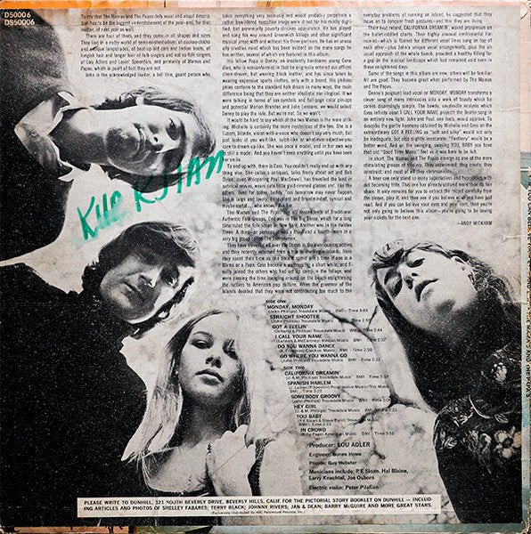 The Mama's And The Papa's - If You Can Believe Your Eyes And Ears - LP 2